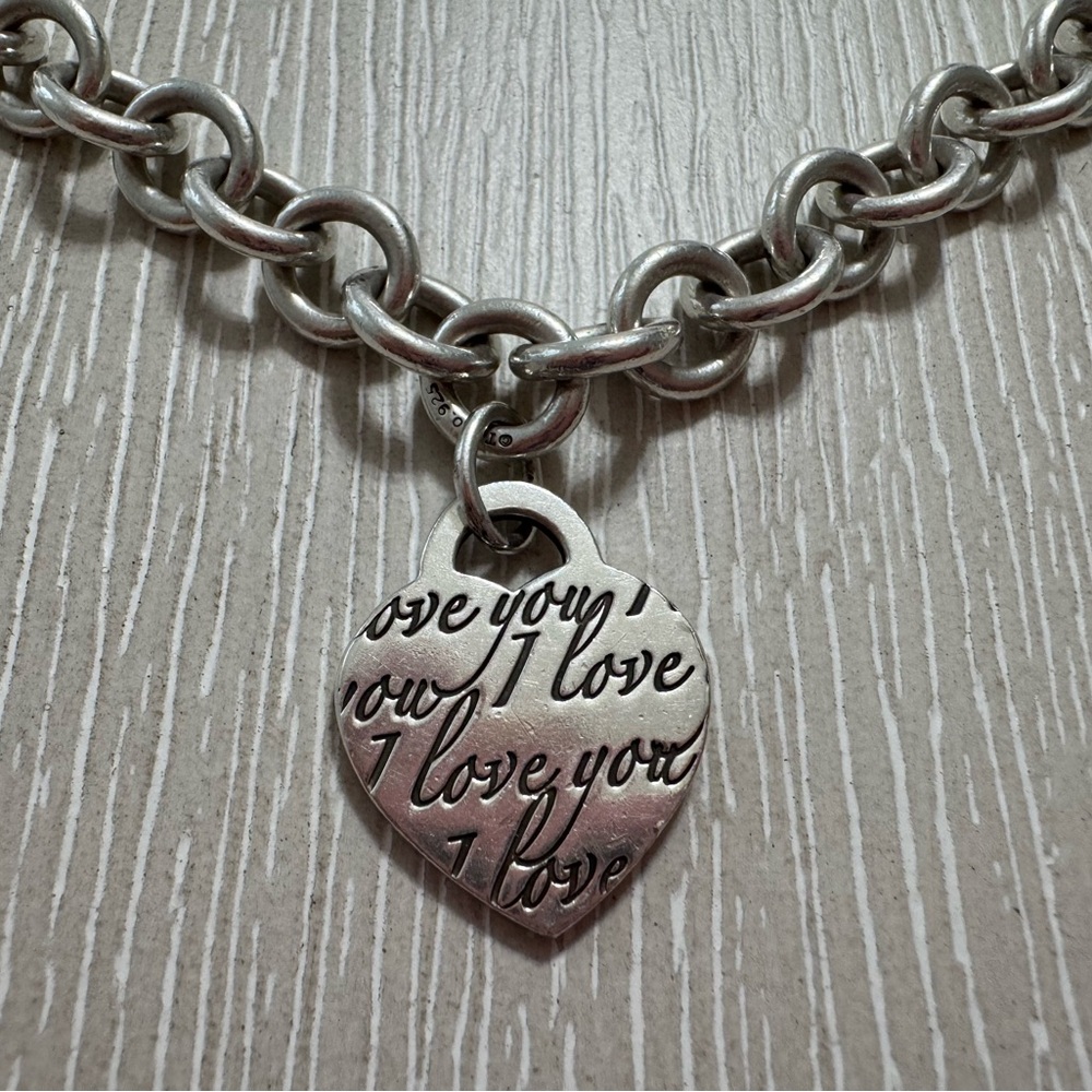 Tiffany & Co. Silver Heart Necklace